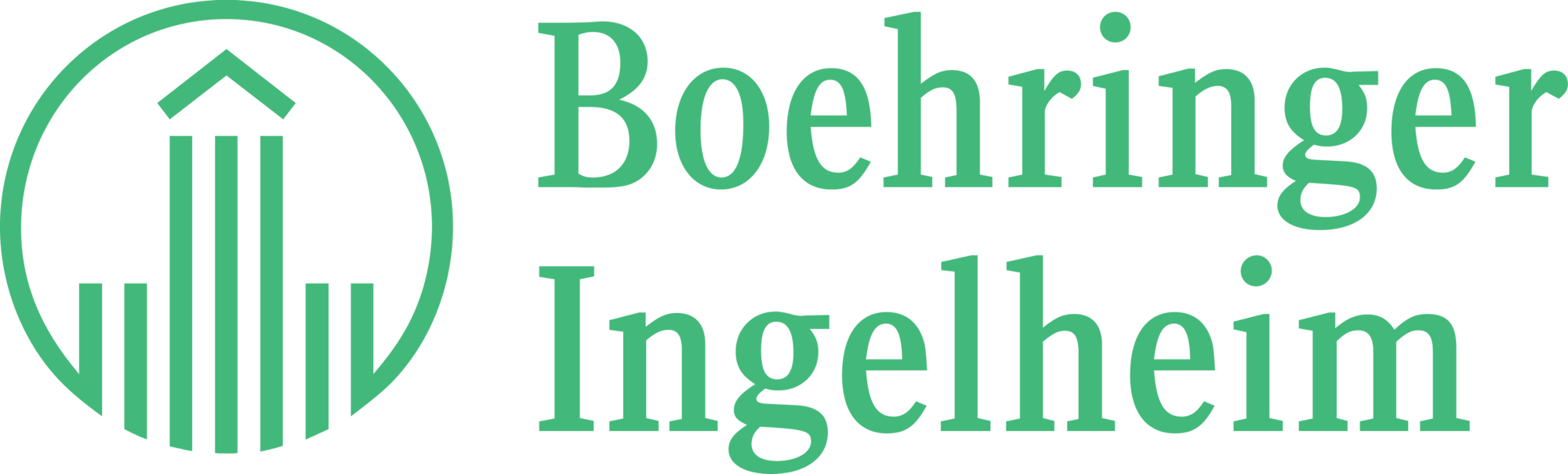 Boehringer-Ingelheim Logo Light Green